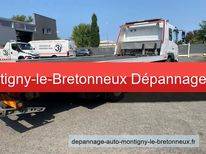 Dépannage et remorquage à Montigny-le-Bretonneux